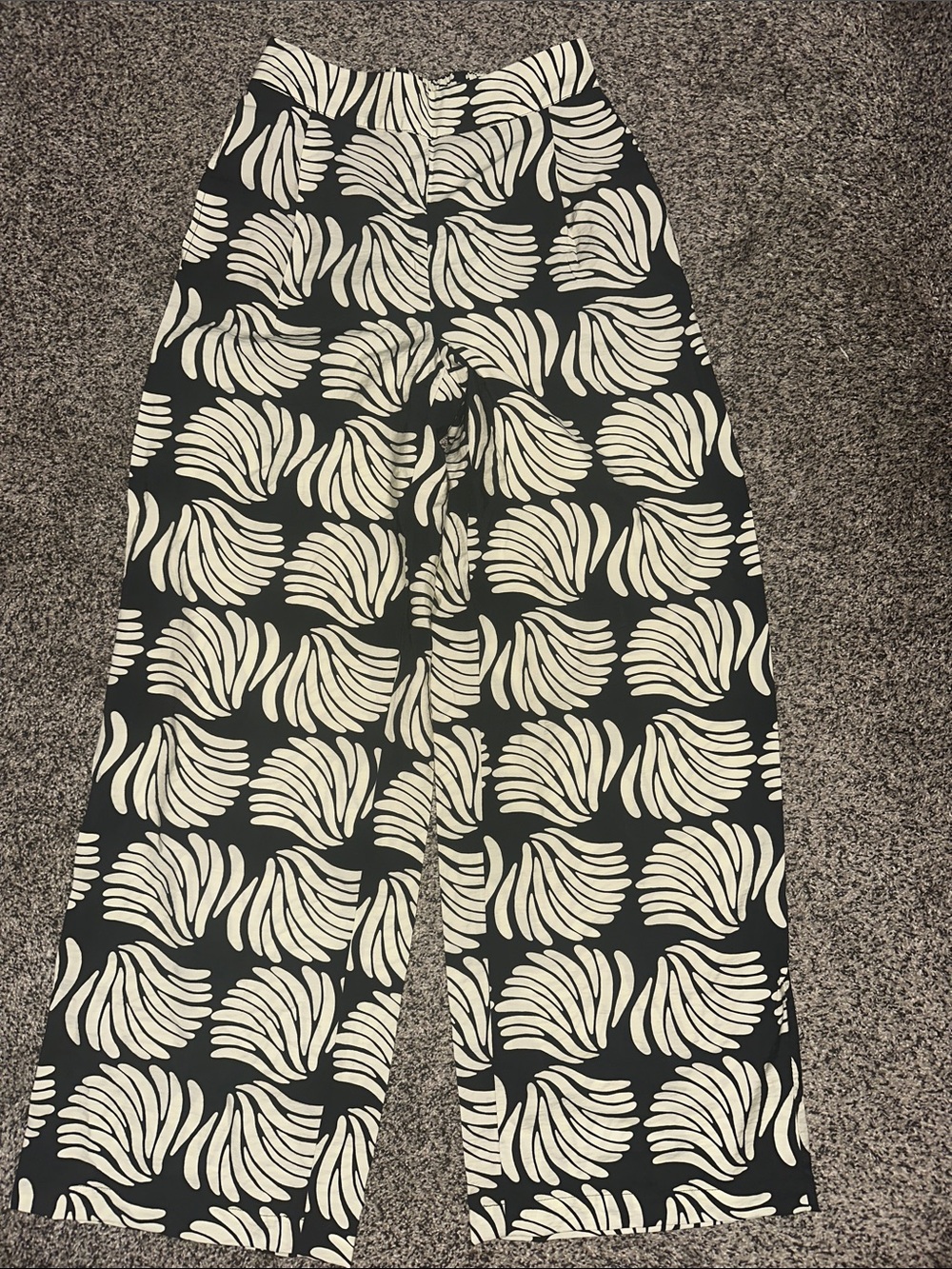 NWOT a new day Black and White Wide Leg Trouser Pants